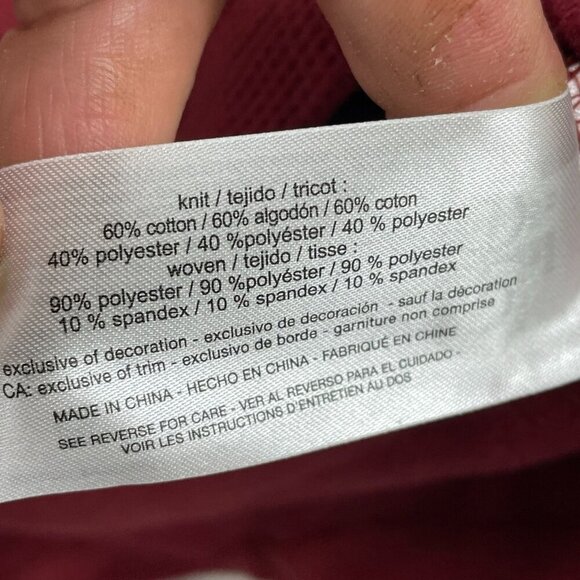 Bass Outdoor Cabernet Red Thermal Henley Long Sleeve Shirt S NWT 6234 - Picture 5 of 7